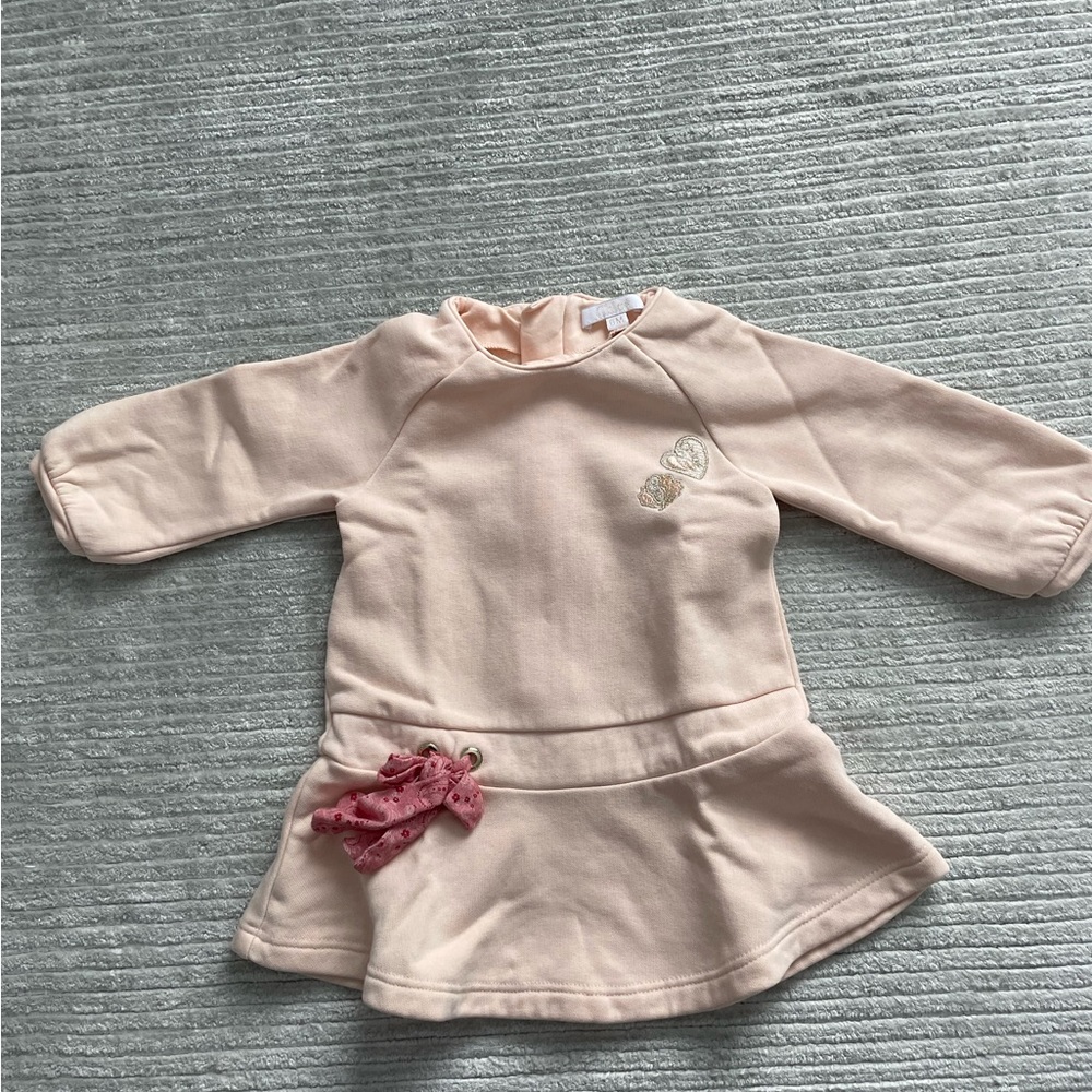 Chloe baby girl fleece dress 6 months